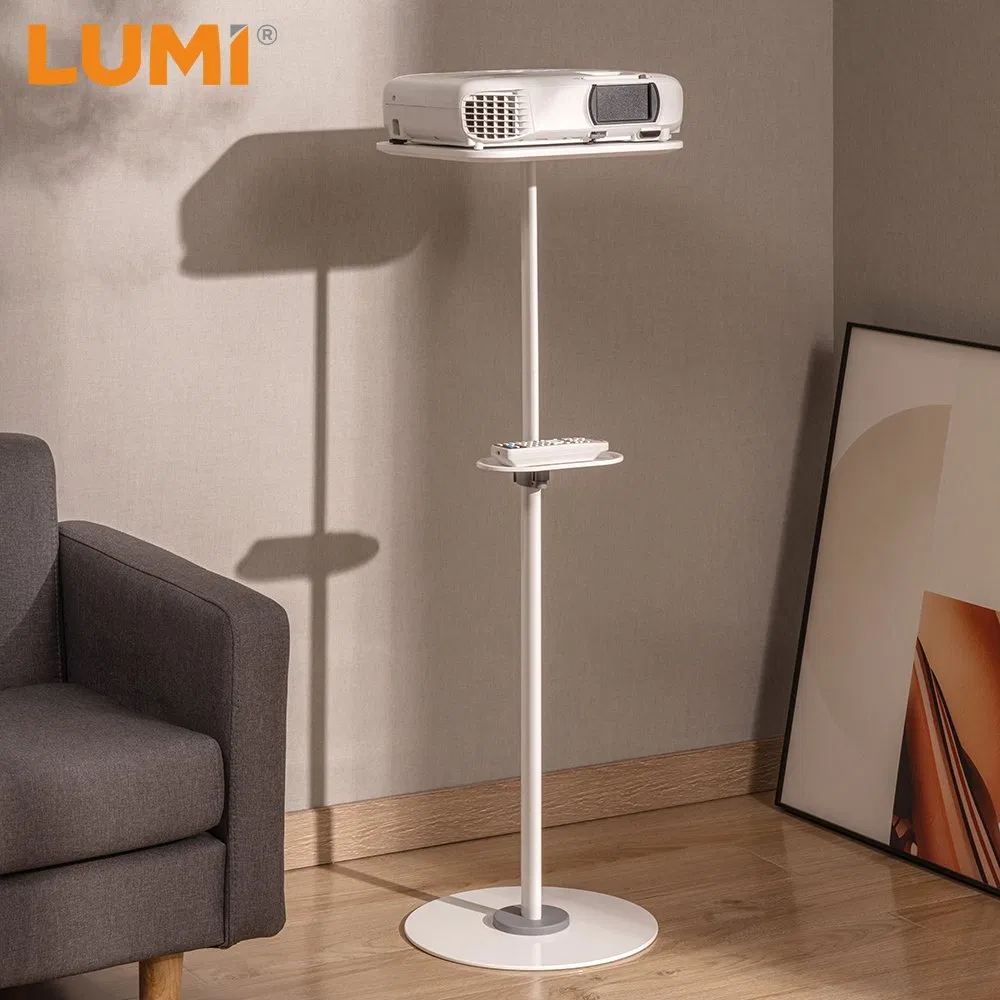 Universal Height Adjustable Freestanding Laptop Projector Tray Floor Stand