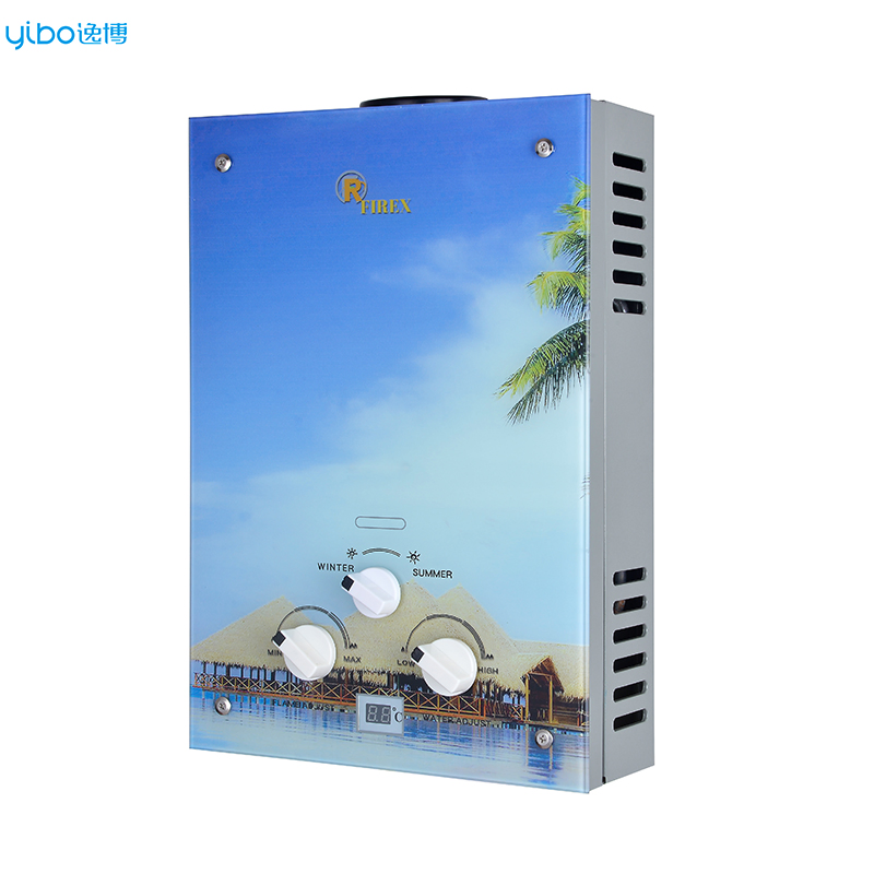 2026 New Design OEM ODM 6 7 8 10 12 16 20 L Tankless Gas Water Heater with LCD Display - Instant 220V Hot Water