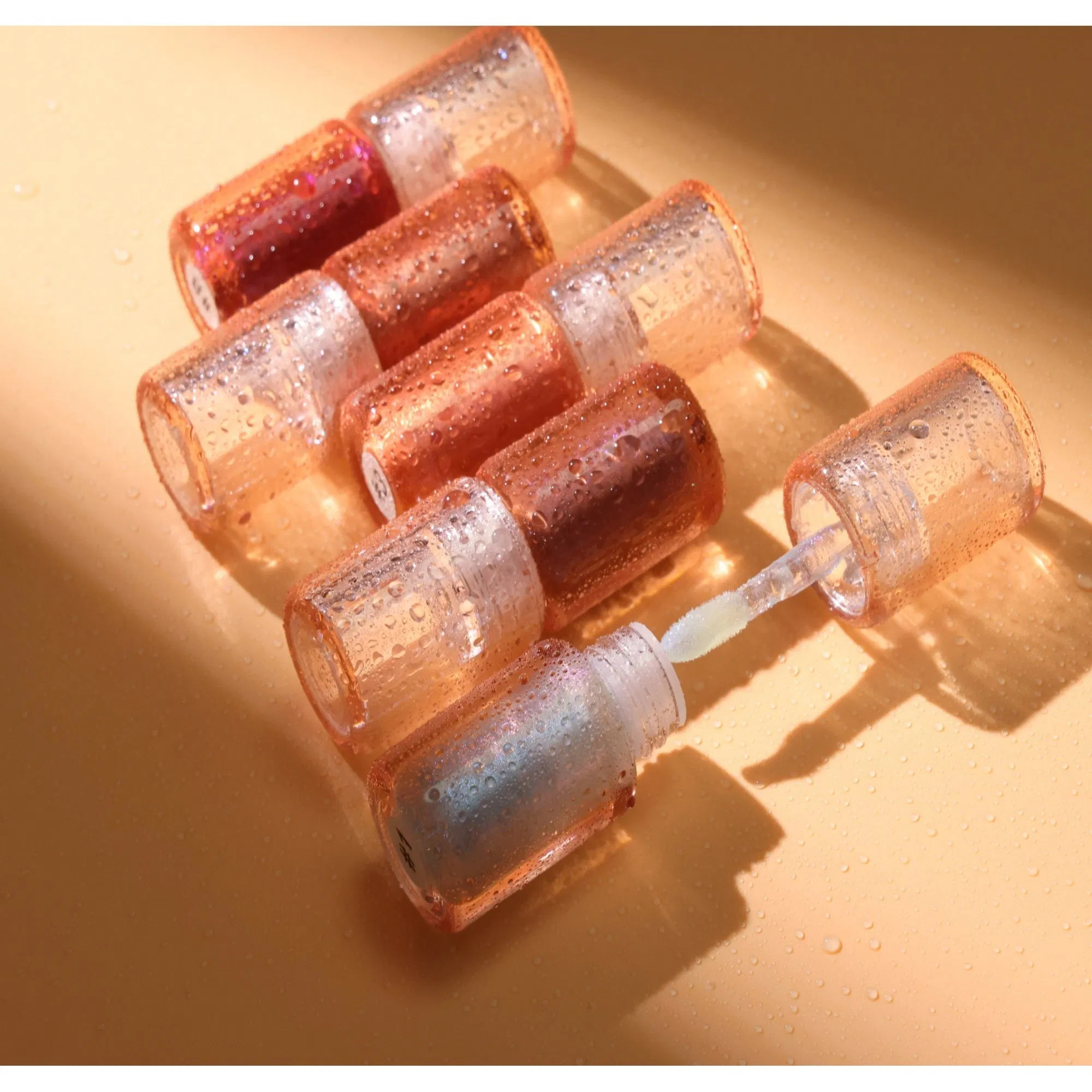 Diamond Shimmer Shiny Lipgloss Custom Wholesale Lip Gloss with Glitter Private Label Lip Makeup