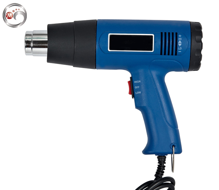 12.5 AMP Dual-Temperature Heat Gun Kit with High and Low Settingsbrownish Green