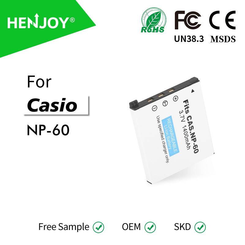 Аккумулятор Casio NP-60 3.7V 1200mAh