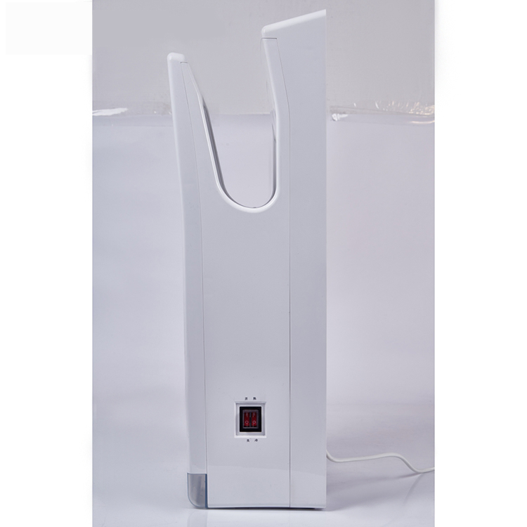 Pure Color Auto High Quality Battery Operated Hand Dryer for Public Toilet and Bathroom