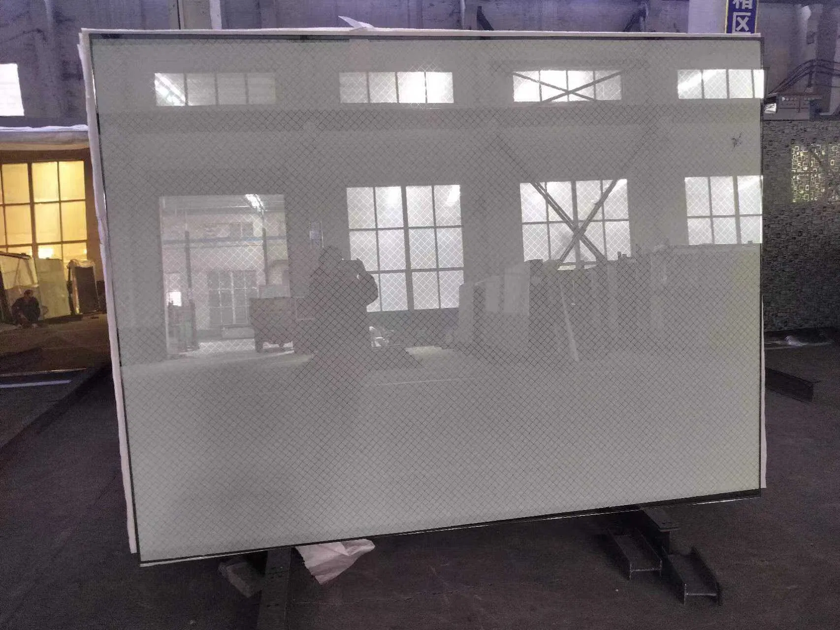 Morden Style Art Wall Tiles Glass Tiles Patterns of Emulsified Glass, Craft/Art Glass