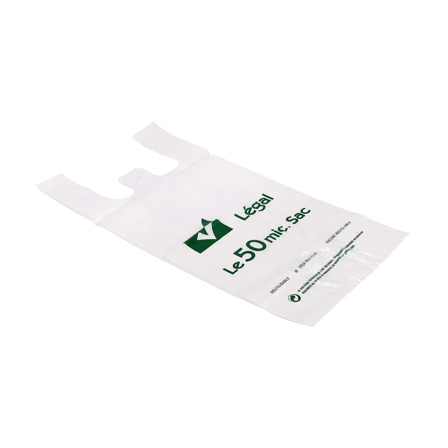 Reusable and Disposable Daily Shopping Supermarket Convenience Small Business Factory Price Thank You Bags 1000PCS to Go Bags