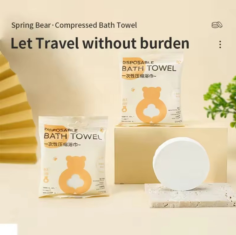 Factory Super Large Size Magic Bath Sheet Disposable Custom Compressed Bath Towel