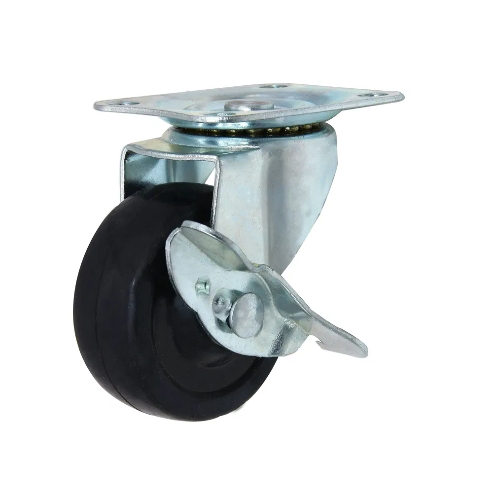 Strong Load-Bearing Capacity Environmentally Friendly Customizable Light Duty Swivel Screw Furniture Caster