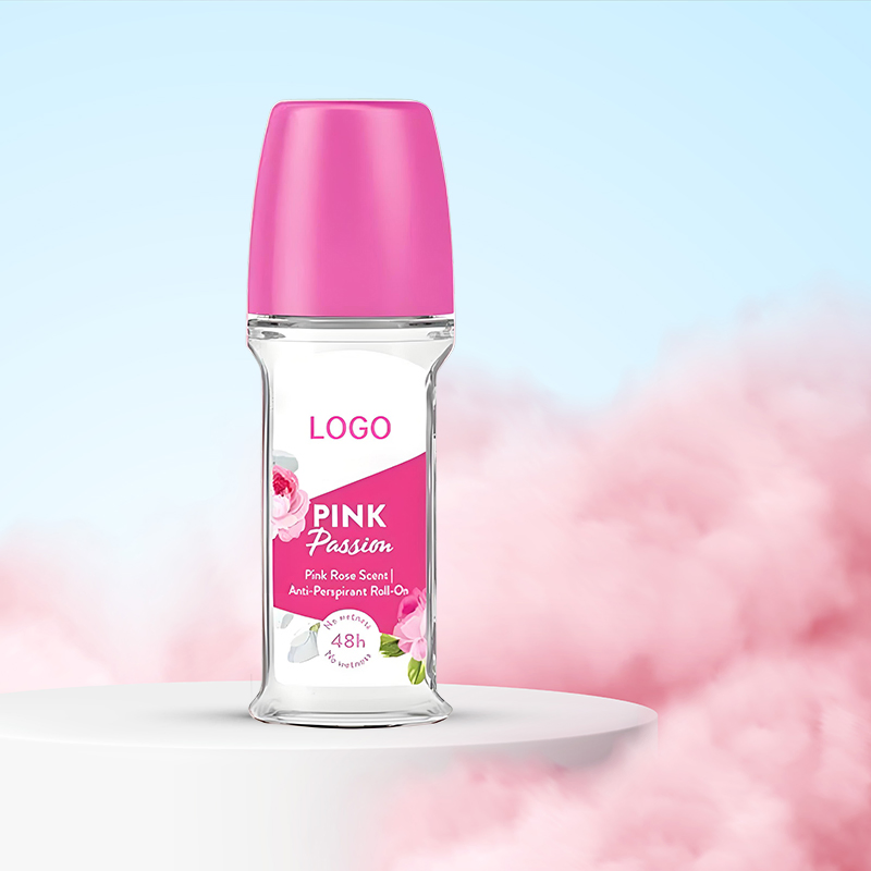 Pink Rose-Scented Antiperspirant Balls and Antiperspirant Products