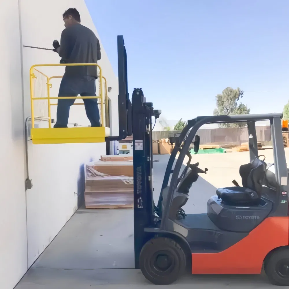 Multi-Purpose Forklift Maintenance Platform, 250kg Capacity Man Basket for Aerial Work, Bulk Supply From China Manufacturer