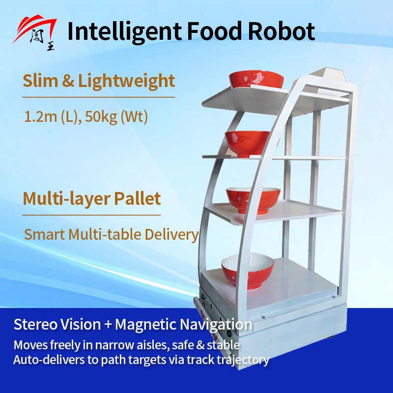 20kg Agv Intelligent Handling Trolley: Unmanned Automatic Navigation, Bidirectional Magnetic Strip Tracking, Logistics Transport Robot