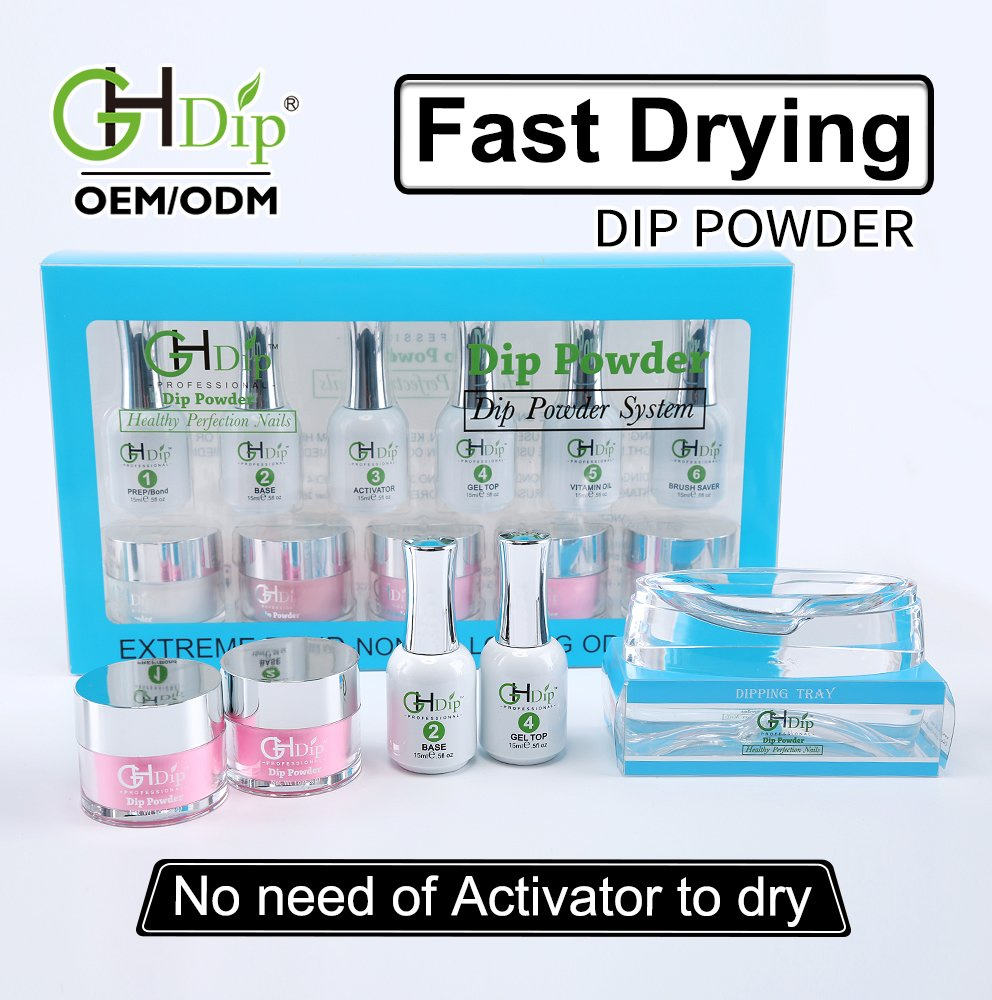8oz Set Fast Drying Dipping Powder Nail Starter Kit