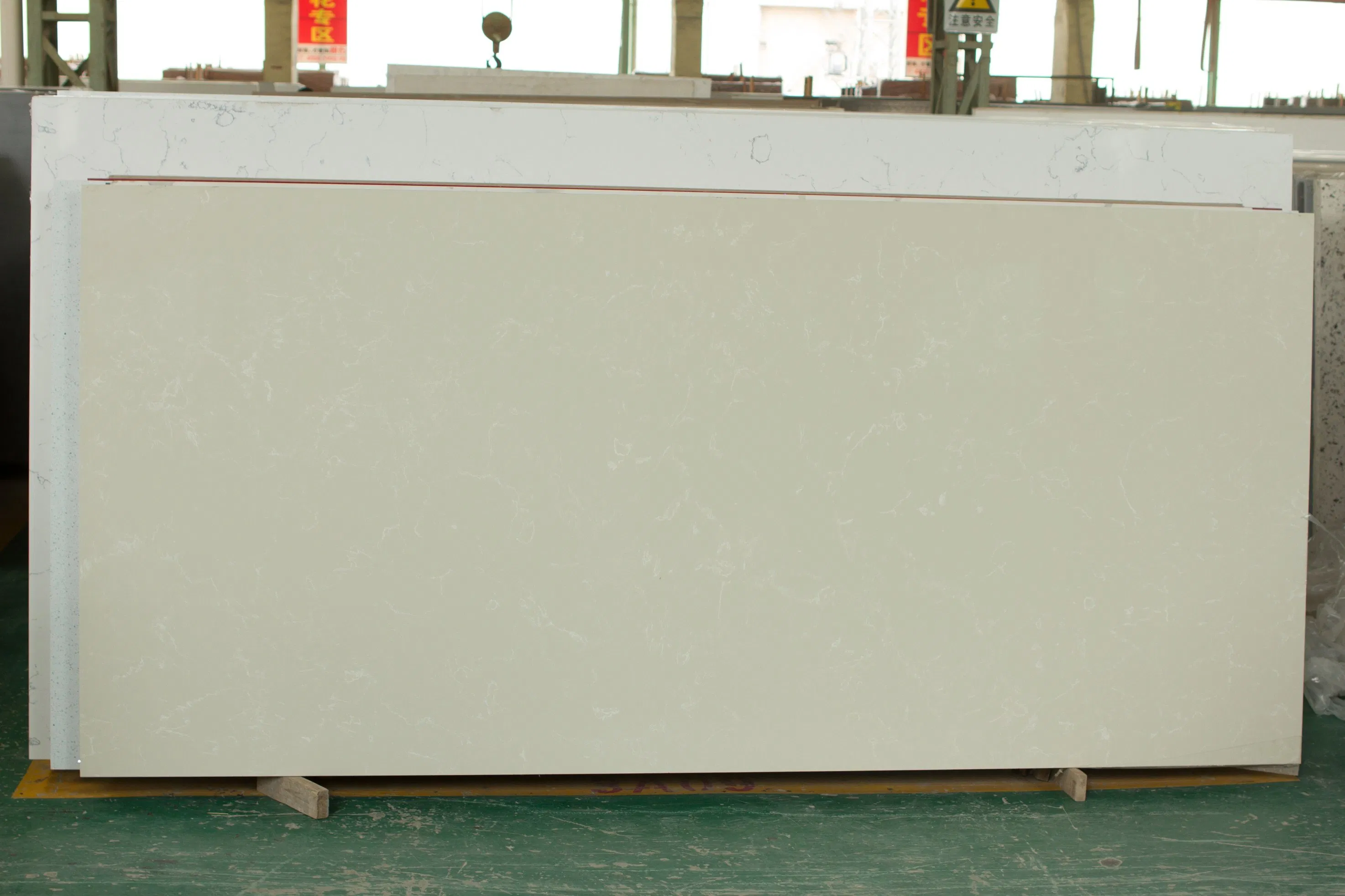 White Quartz Stone Slabs Decorative Color Wholesale Bulk Vein Artificial Quartz Stone for Tabletop/Vanitytop/Desktop