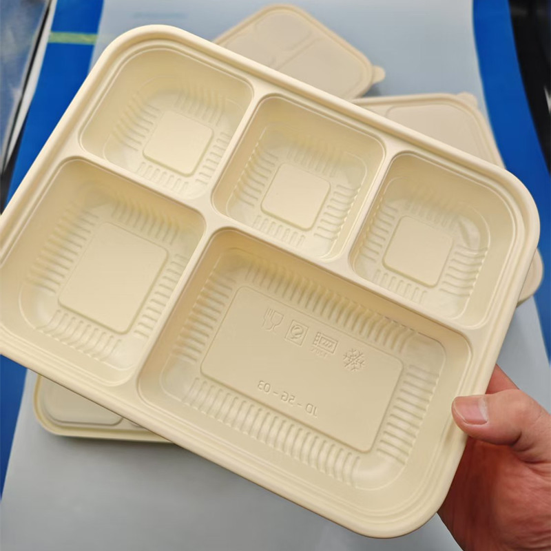 PLA Disposable Food Tray with Compartments