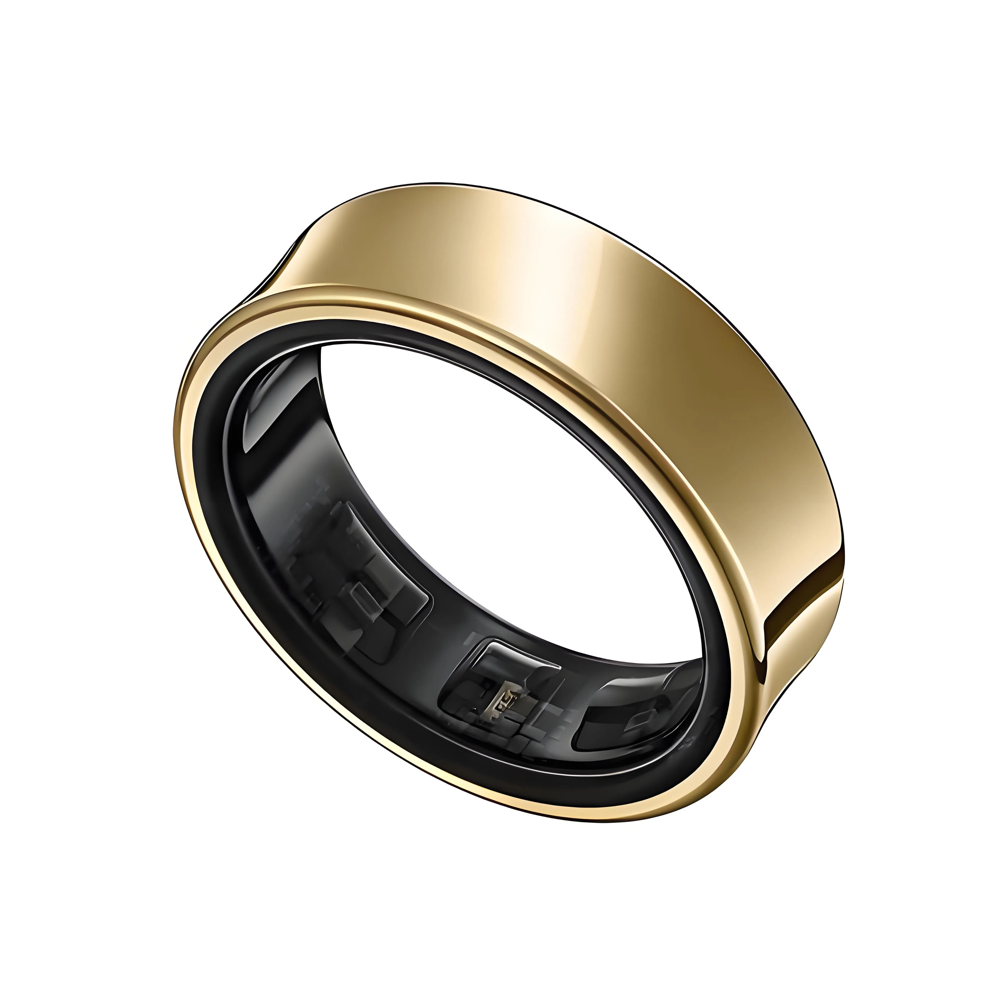 Smart Ring Connected Mobile APP Alloy Ultra-Low Power IP68 Waterproof 5-10 Days Battery Heart Rate Blood Oxygen Tracking Sleep