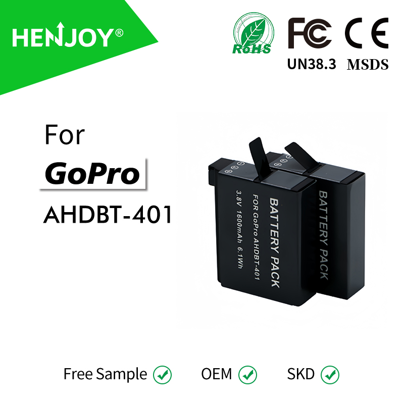 Аккумулятор для GoPro Hero 4 (1600mAh)
