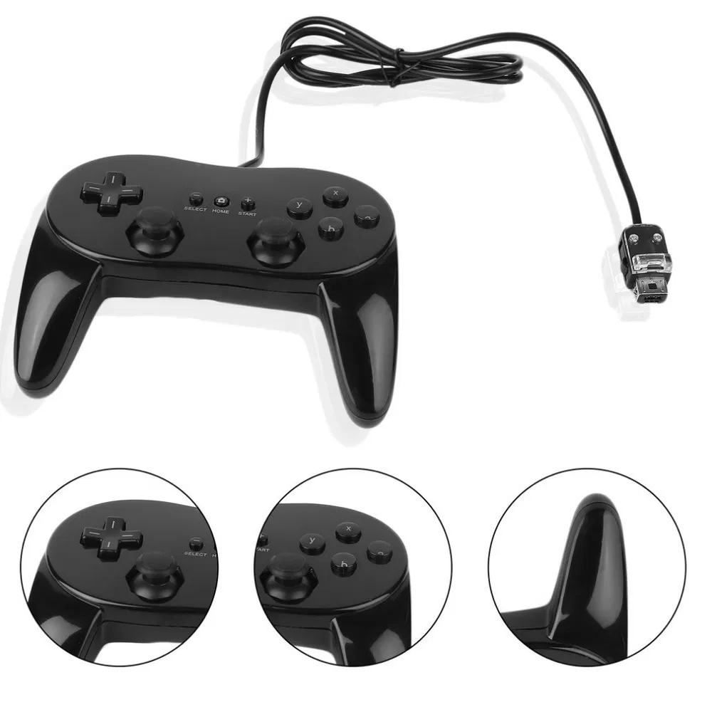 Проводной геймпад Classic PRO для Wii U и Wii Remote