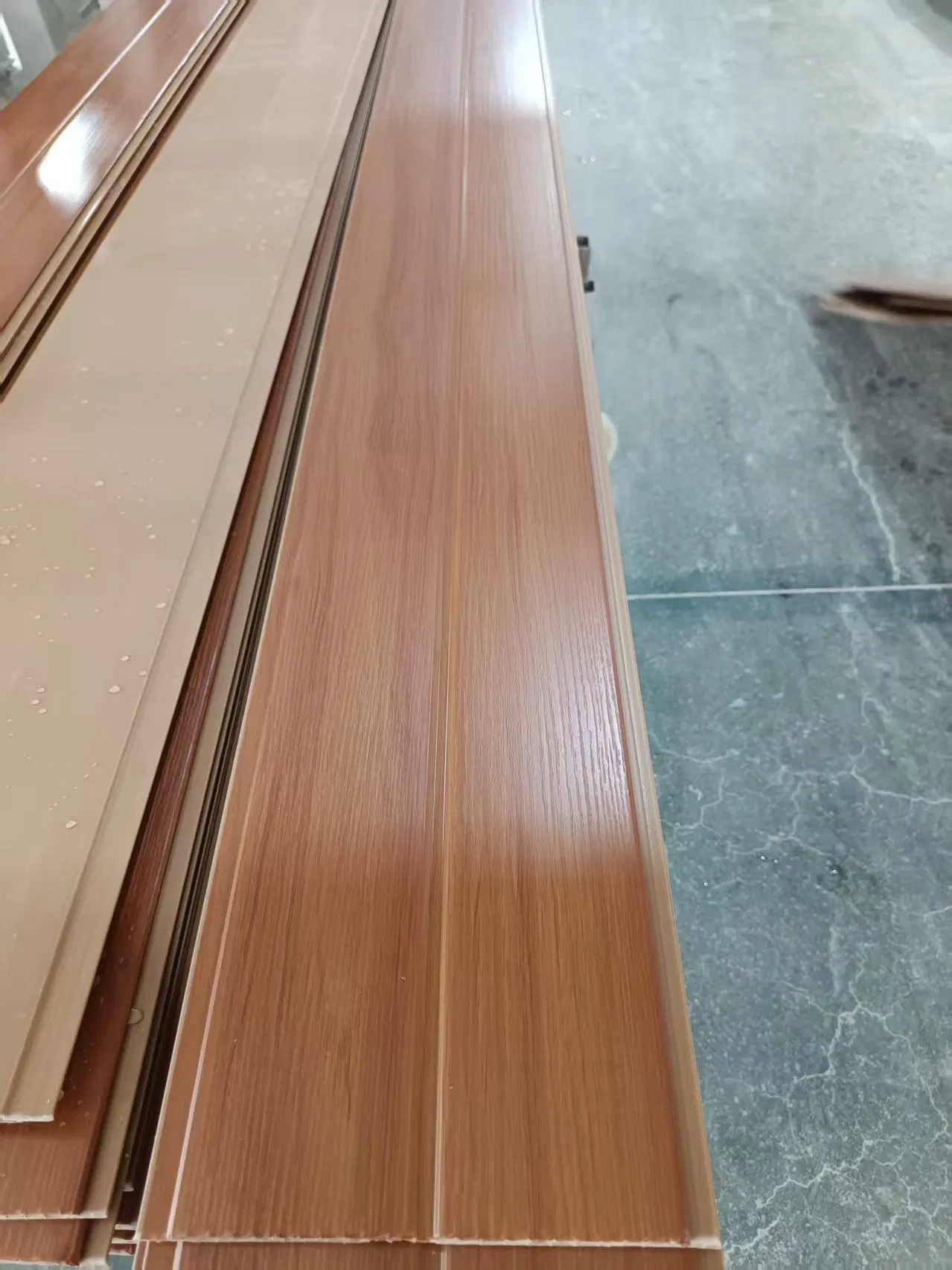 Laminated Popular Wooden Color PVC Plastic Wall Ceiling Panel for Interior