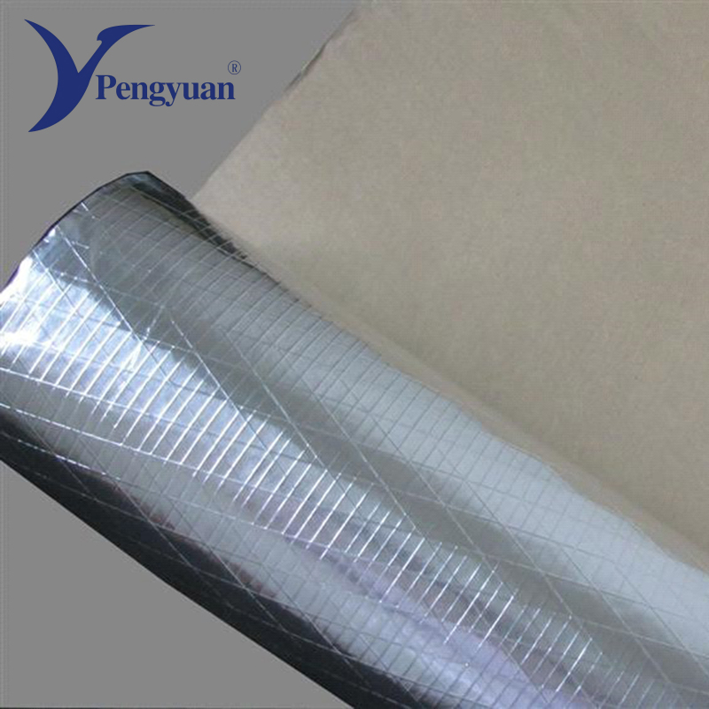 Reinforced Aluminium Foil Scrim Kraft Facing Paper for Laminated Rock Wool Duct Insulation