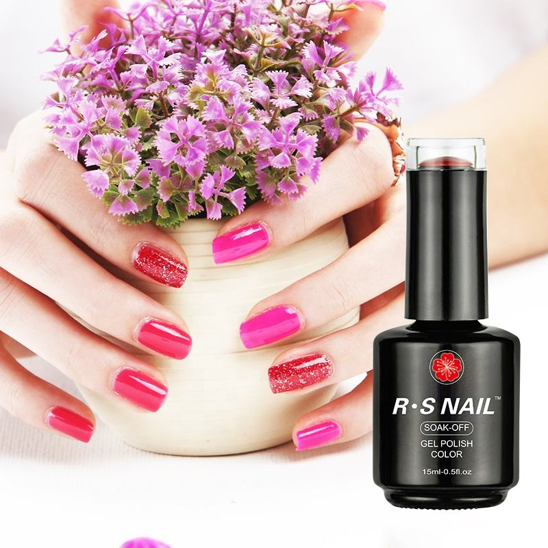 Free Sample Ransheng Three Steps Gel Nail Polish OEM Color 800 Colors Available