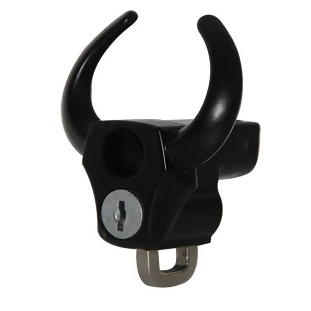 Yh3232 Battery Car Cattle Head Helmet Lock Electric Motorbike Anti-Theft Lock Mountain Bike Aluminium Alloy Locks