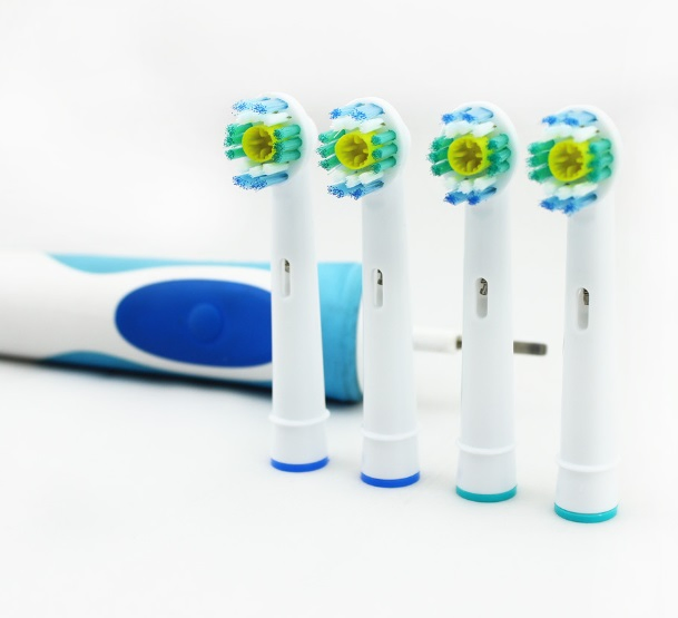 Rotating Round Replacement Heads DuPont Bristle Soft Bristle Electric Toothbrush Head