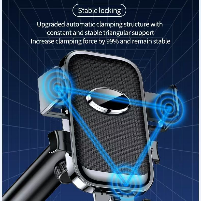 Держатель телефона для авто с присоской на центральную консоль