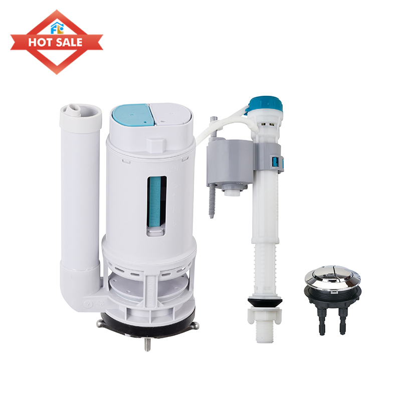 Factory Wholesale High Pressure One Piece Toilet Accessories Cistern Tank Fittings Toilet Flush Valve