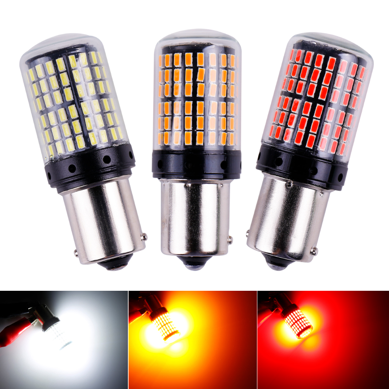 LED лампа 1156 3014 144SMD Canbus для поворотников