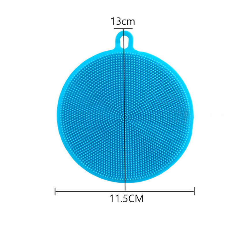 Versatile Silicone Cleaning Brush and Dish Towel Set