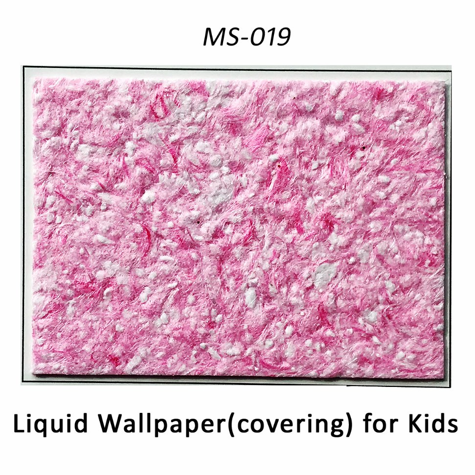 Healthy Artistic Cotton Liquid Wallpaper Silk Wall Coating