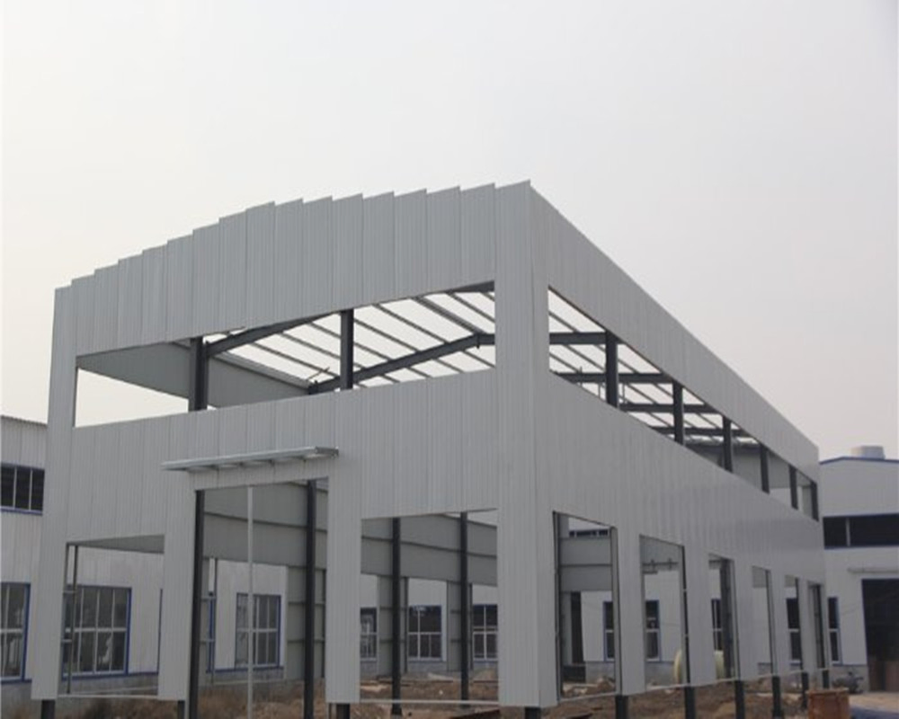 H Section Steel Column Beam Frame Metal Workshop Buildings for Sale