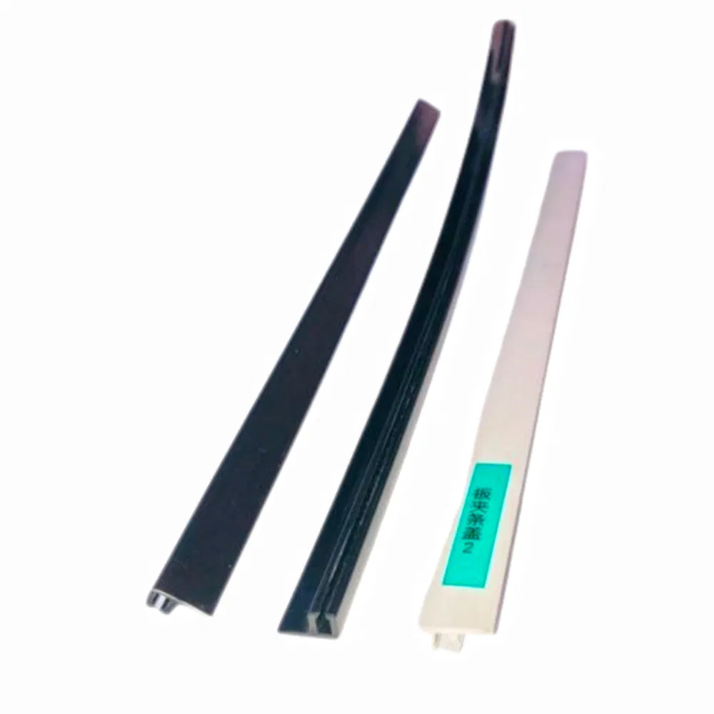 F-Shaped Plastic Extrusions Custom UPVC Window Trim with Enhanced UHMWPE Edge Protection