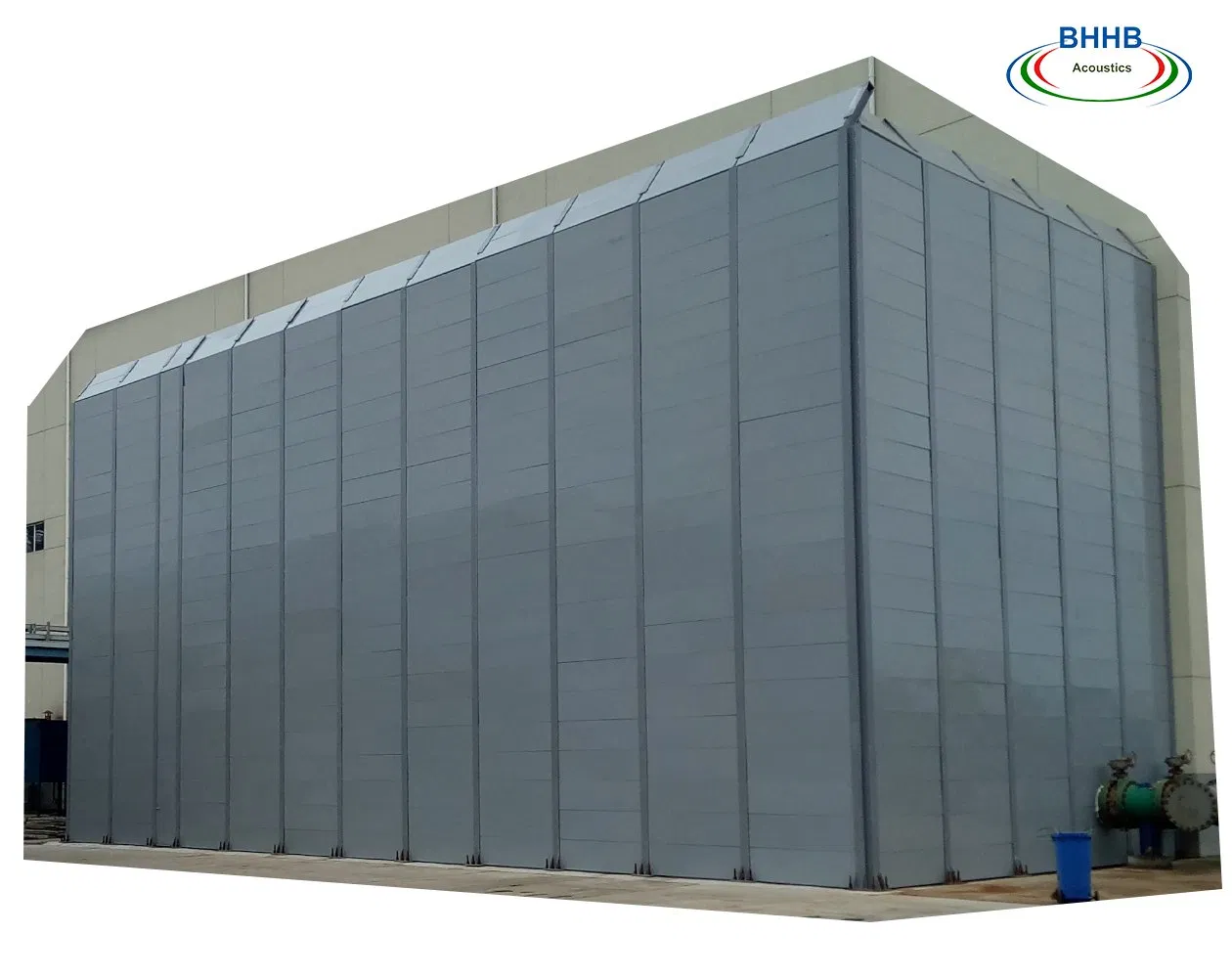 Special Metal Sound Insulation Barrier for Noise Control of Outdoor Equipment