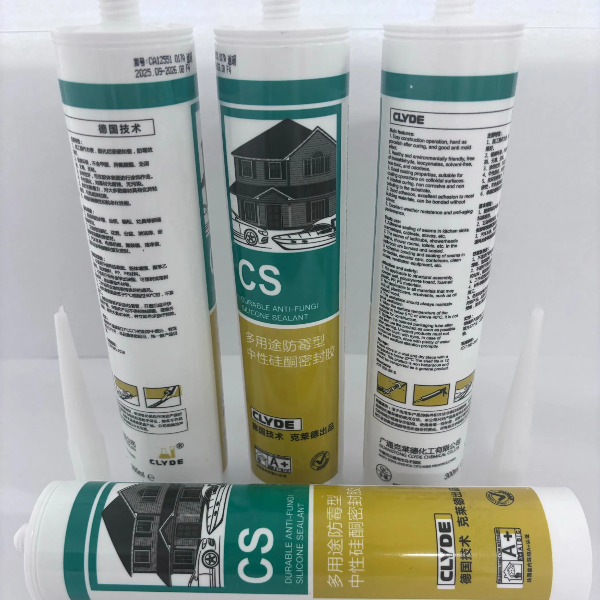 Factory Outlet Waterproof Moldproof Silicone Sealant
