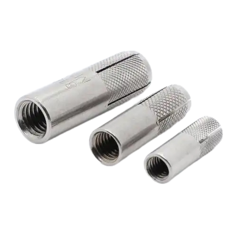 Stainless Steel A2-70 A4-80 Knurled Internal Expansion Drop in Anchor