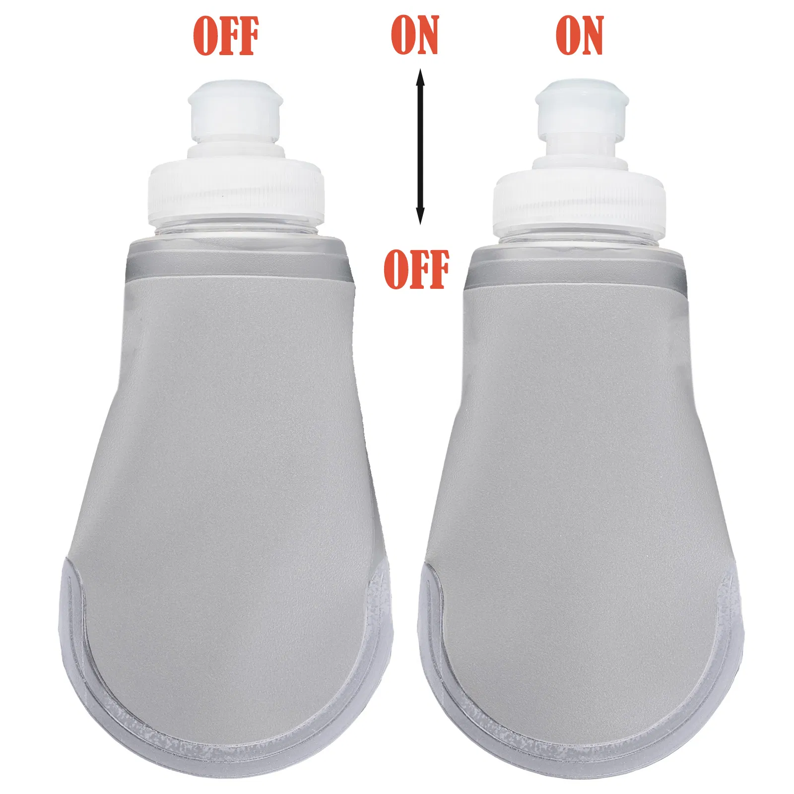 Складная бутылка для воды BPA-Free, 500 мл