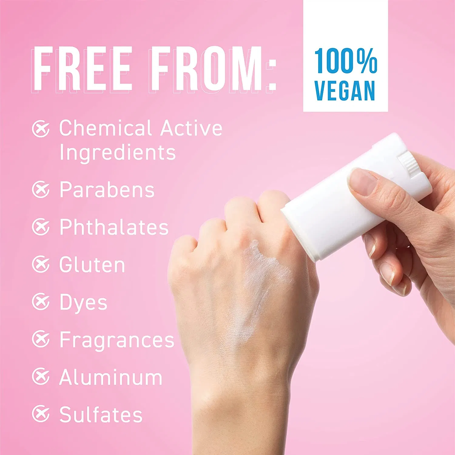 SPF 50 Waterproof UVA/UVB Protection Baby Mineral Sunscreen Stick