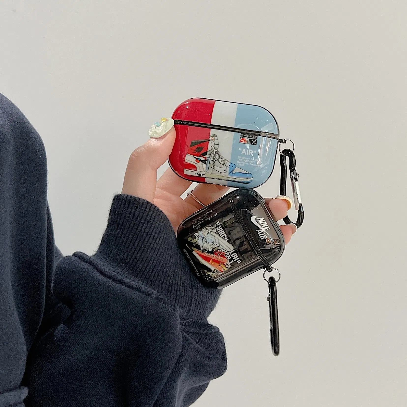 for Air PRO Series Bluetooth Headphone Protective Case New Trendy Brand Shoe Headphone Protective Case