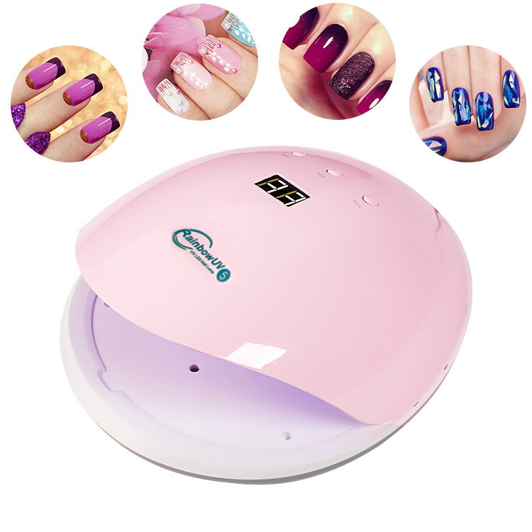 Digital Display 60W Cordless Rechargeable Professional 30PCS UV LEDs Nail Lamp