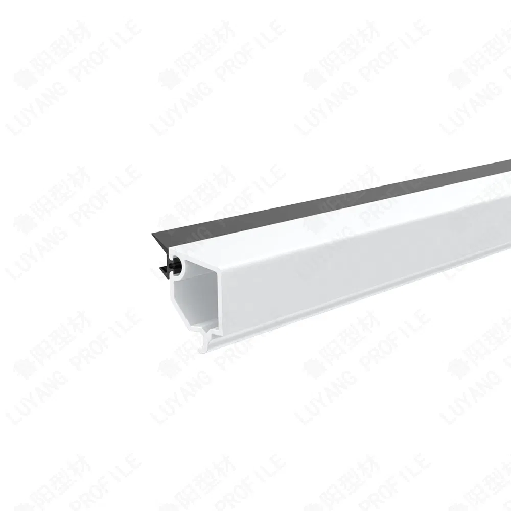 Weather-Resistant Plastic Profile UPVC Extrusion PVC Profiles for Window Frames