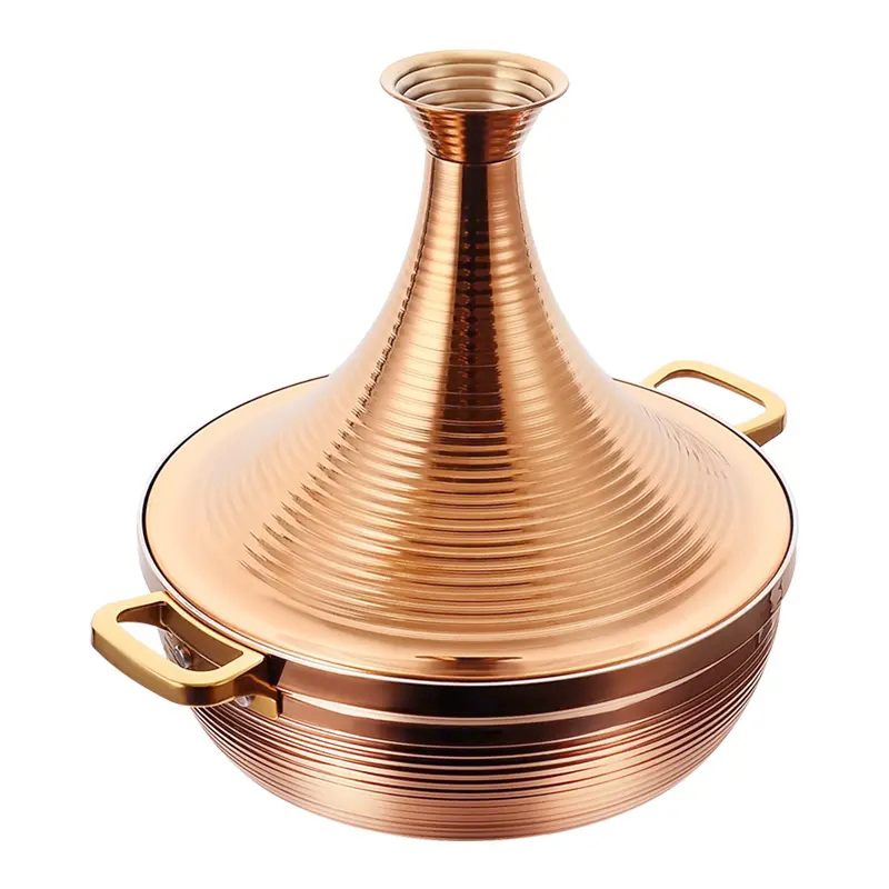 Luxury Catering Equipment Food Warmer Commercial Cooking Pot for Buffet Hotel Restaurant