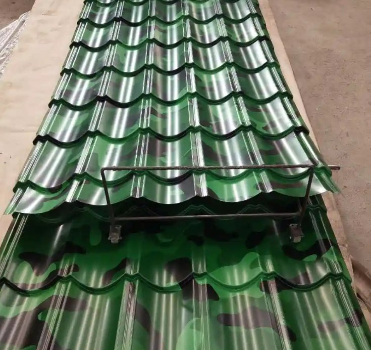 Color Steel Sheets Tile Roof Manufacturing