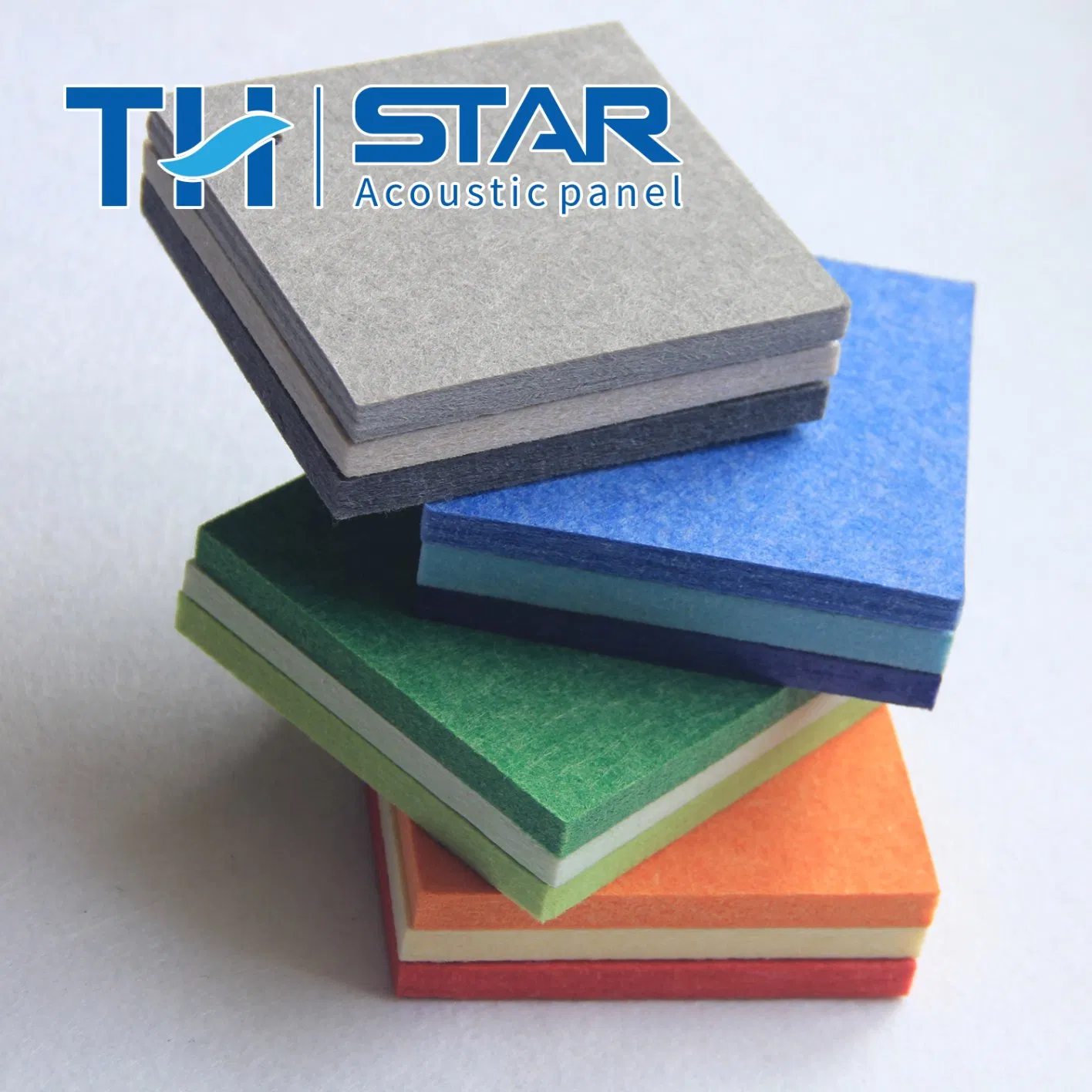 Art Panel 3D Wall Felt Sound Insulation Decorative Hexagonal Polyester Fiber Office Felt Sound Absorption Board