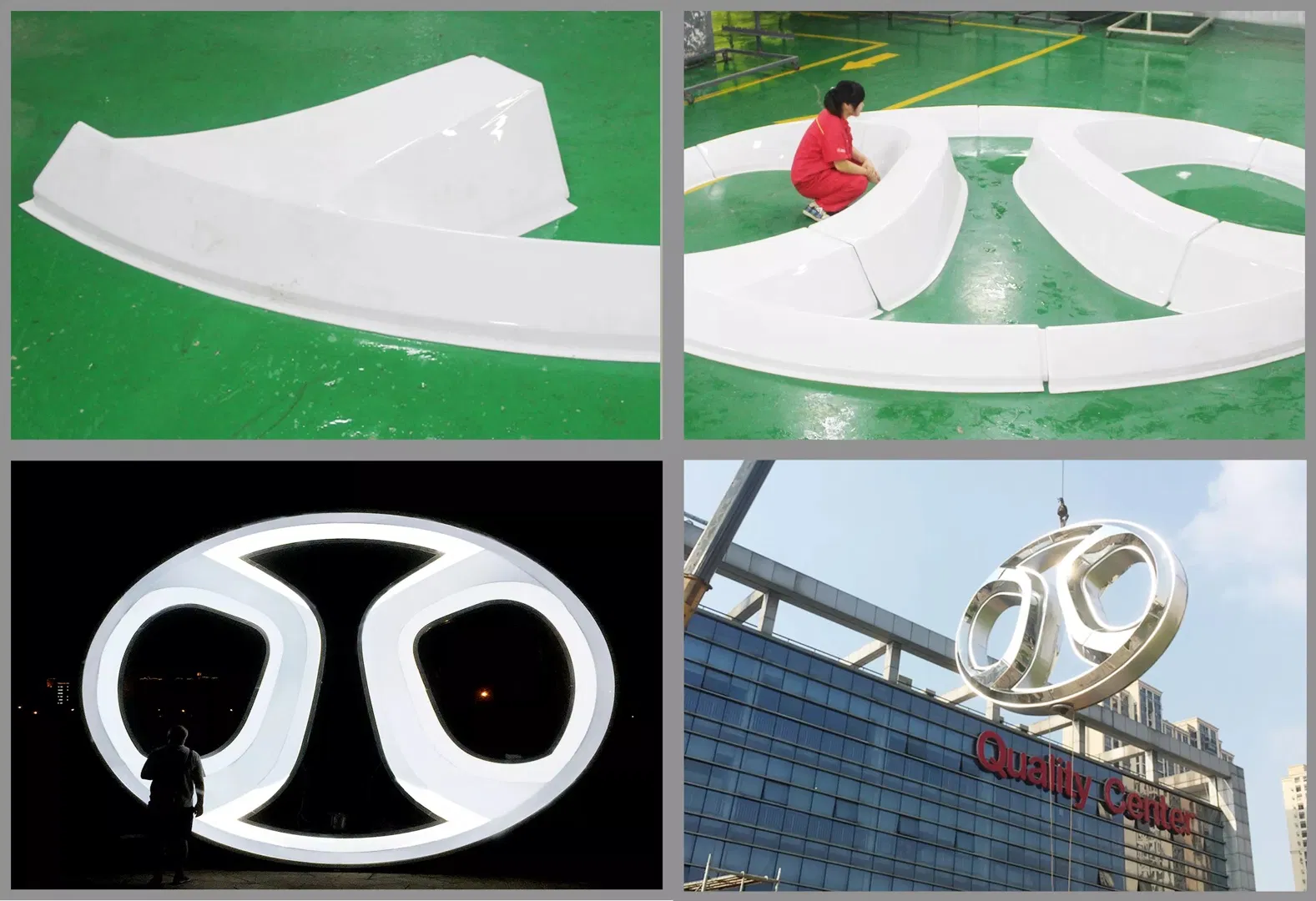LED Waterproof Advertising Store Signage Frontlit or Backlit Metal Channel Letters