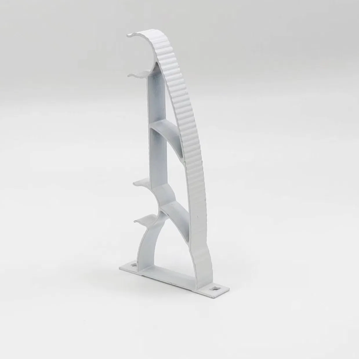 Roman Style Iron Wall Bracket Durable & Strong Rectangle Shape for Curtain Accessories