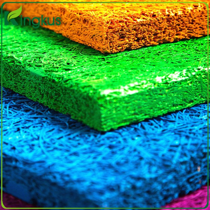 Painted Natural Pure Wood Wool Acoustic Panel