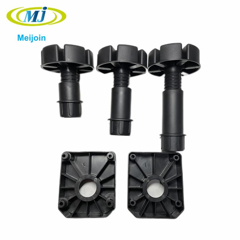 Wholesale Knock in Type Furniture Plastic Cabinet Legs