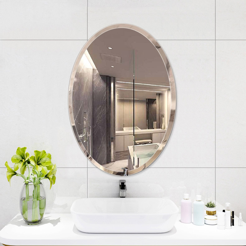 Modern Home Wall Decoration Furniture Salon Vanity Hotel Bathroom Beveled Edge Mirror