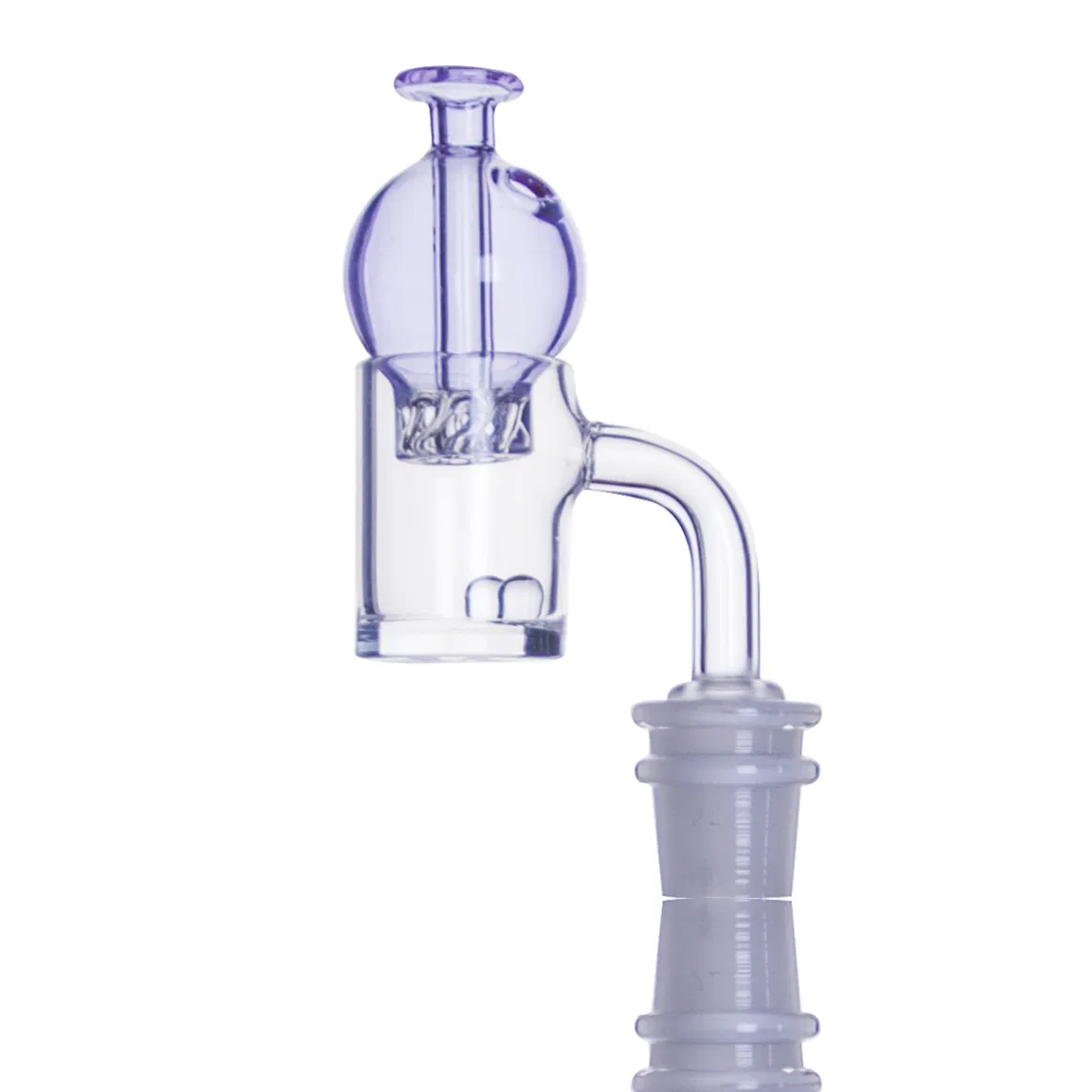 Glass Smoking Shop Hot Sell Riptide Spinning Glass Carb Cap