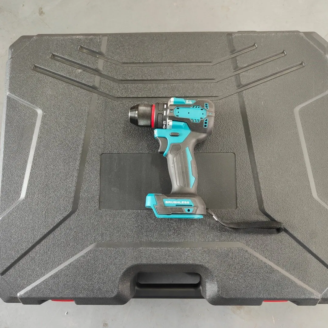 4-in-1 Cordless Brushless Tool Set with 2 Batteries Ombo of Impact Wrench, Grinder, Drill & Driver