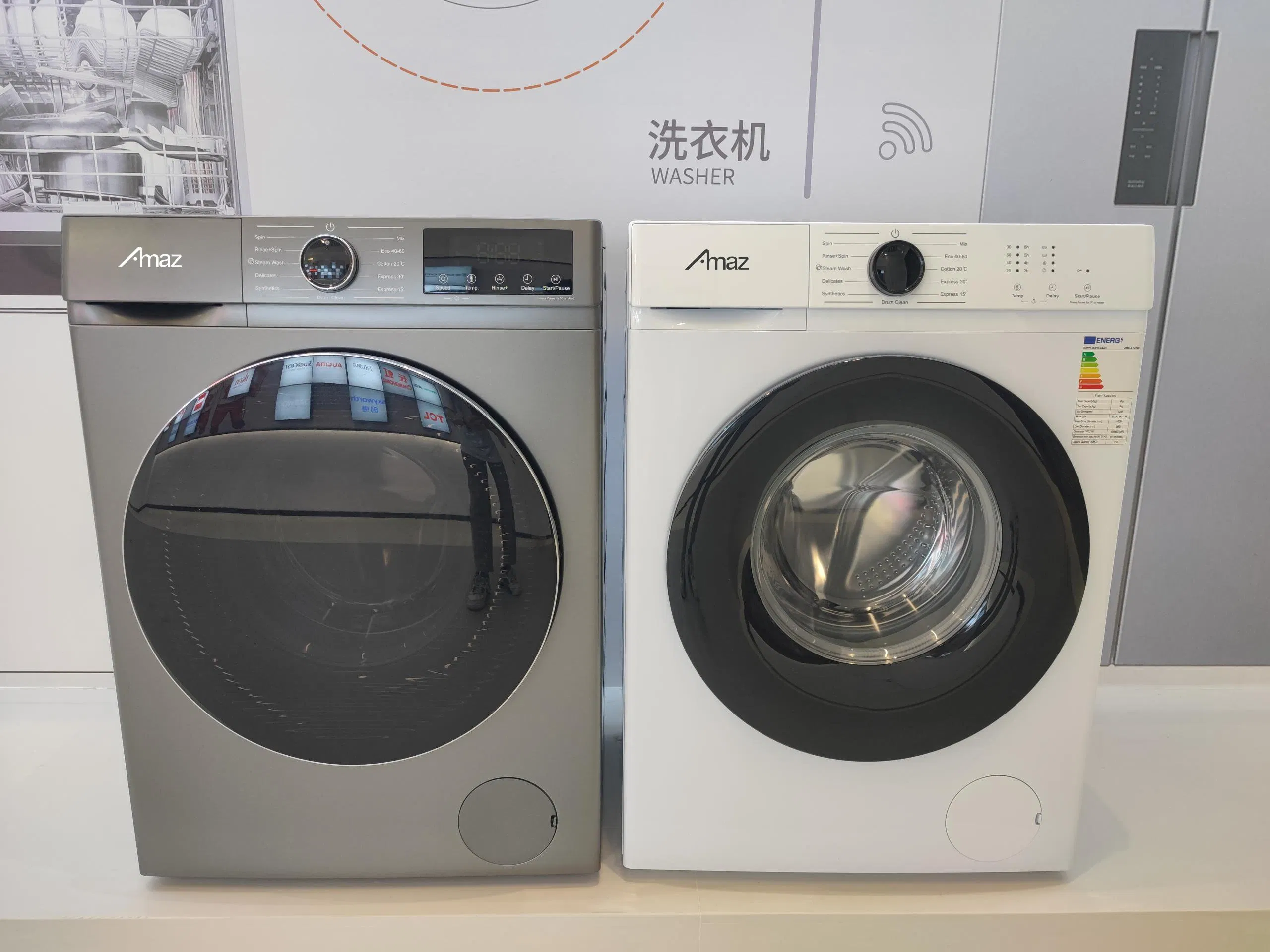 8kg 10kg 12kg OEM Front Loading Washing Machine for Home Hotel